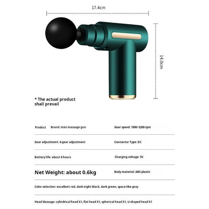 Deep Tissue Massage Gun High Torque Muscle Relaxer Portable